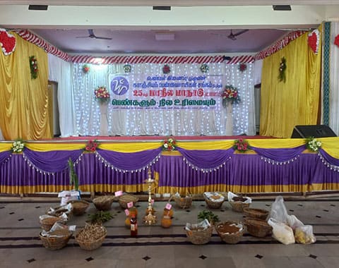 25th Regional Women Farmers Conference at Tiruvallur District