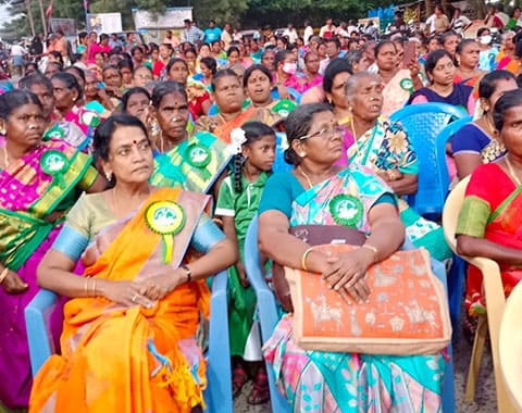 25th Regional Women Farmers Conference at Tiruvallur District