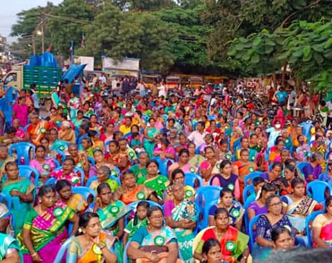 25th Regional Women Farmers Conference at Tiruvallur District